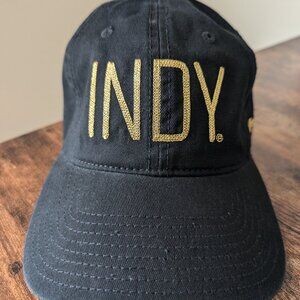 Indy Black and Gold Women's Hat